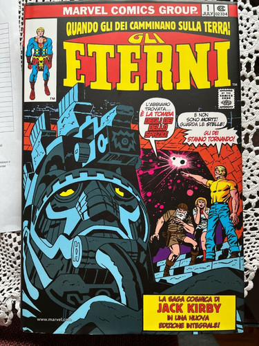 Marvel omnibus gli eterni - gli, di