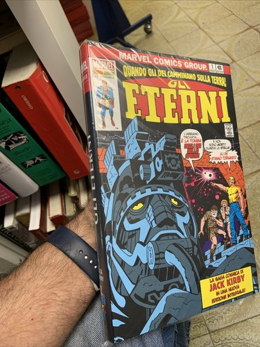 V30marvel omnibus gli eterni - omnibus,
