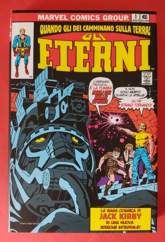 Gli eterni marvel omnibus - eterni,
