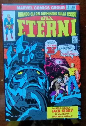 Marvel omnibus gli eterni jack - marvel,